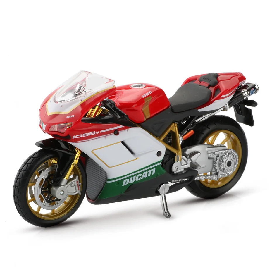 Maisto 1:18 сплав мотоцикл игрушка Литье под давлением Автомобиль Мотоцикл 1098S Модель