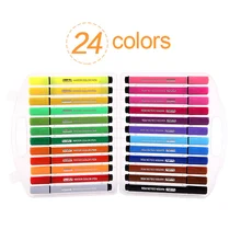 Детская тёртой Краской Ручки Маркеры, фломастеры ручка моющиеся нетоксичные книжка-раскраска для студентов ручка для рисования