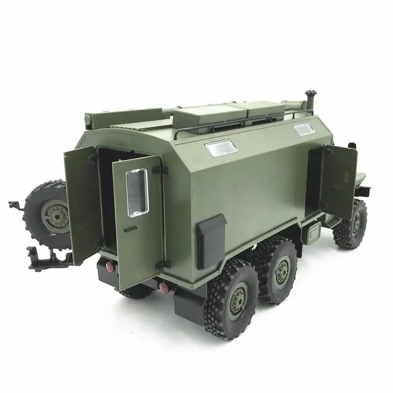 Новый военный грузовик с дистанционным управлением 1:16 привод на 6 колёс 2 4 ГГц