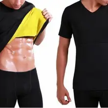 Формировформирователь мужского тела жилет сауна пот Твердые твердые черные Талии Тренажер без рукавов Корректирующее белье для похудения Плюс Размер рубашка XXXL XXL XL