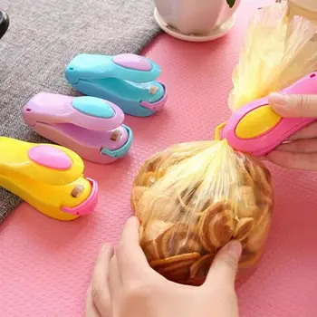

Portable Electric Heat Sealing Machine Handheld Mini Plastic Bag Electric Heat Sealing Machine Packing Bags Impulse Sealer
