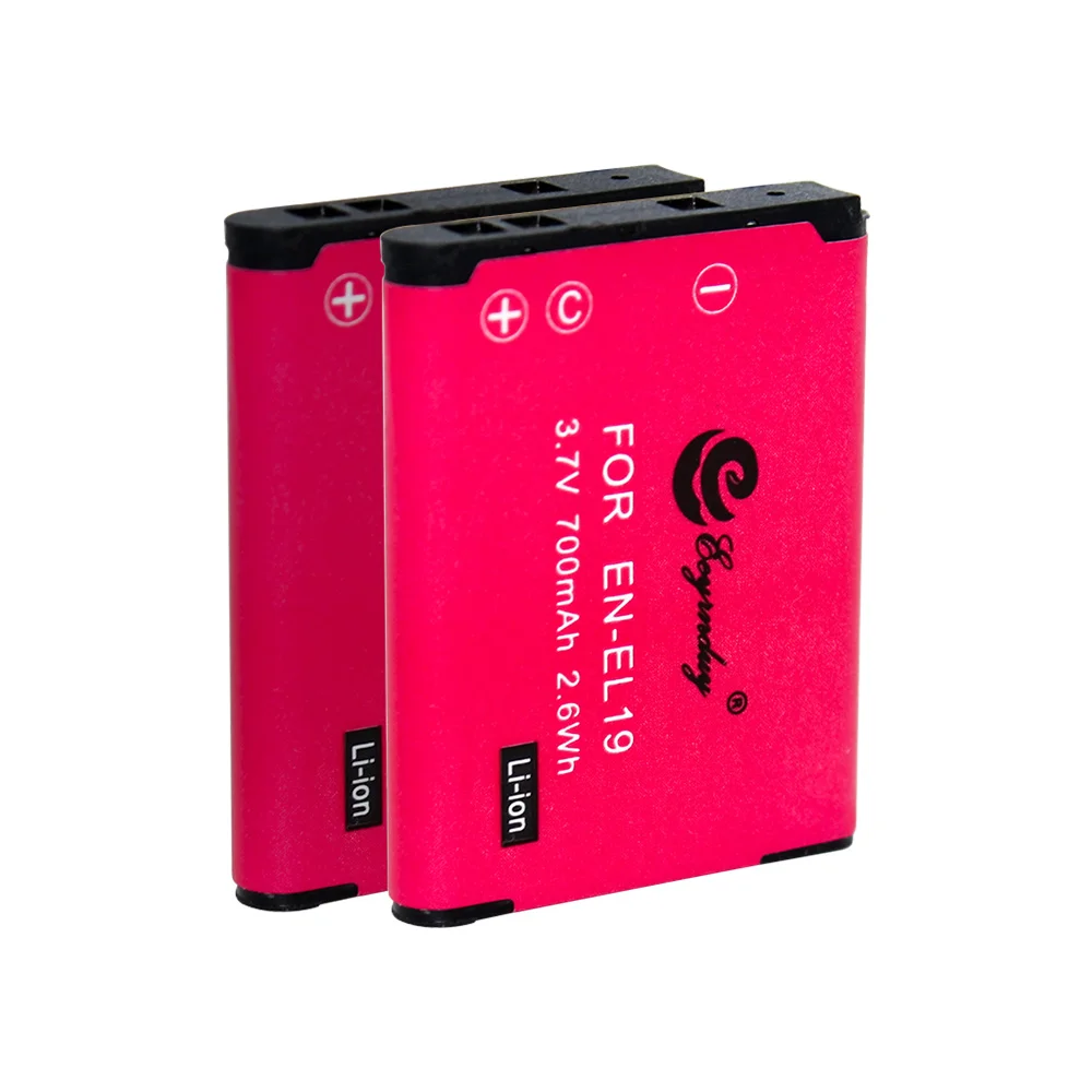 Двойное зарядное устройство usb для Nikon Coolpix S32 S33 S3100 S3200 S3300|Цифровые аккумуляторы| |