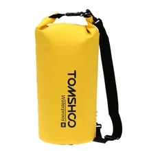 TOMSHOO 10L 20L водонепроницаемые сумки для плавания сумка для хранения сухой мешок с чехол для телефона для путешествий каяк каноэ Кемпинг наружные сумки