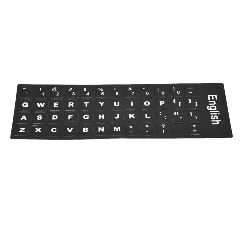 

English Standard Non-transparent Keyboard Layout Durable Sticker