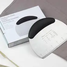 Кухня тесто резак скребок для теста ножи делитель муки тесто торт пиццы резка инструменты нержавеющая сталь