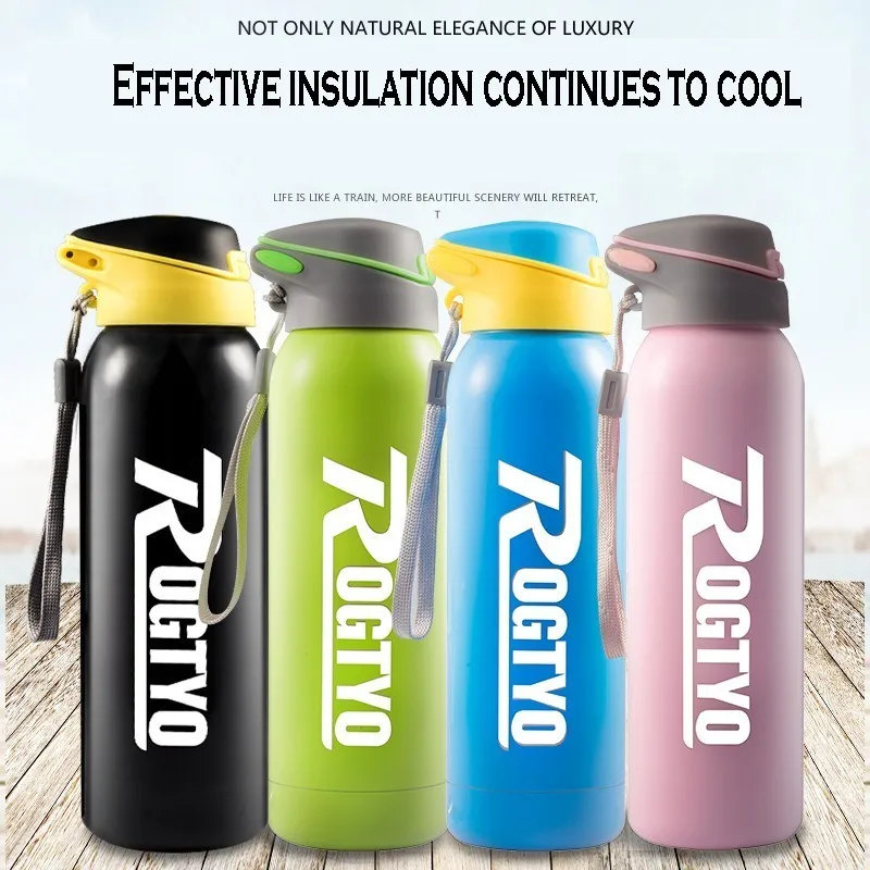 

Outdoor Sport Water Cup Portable Stainless Steel Heat Preservation Large Capacity A Mountain Country Highway Vehicle Equipment