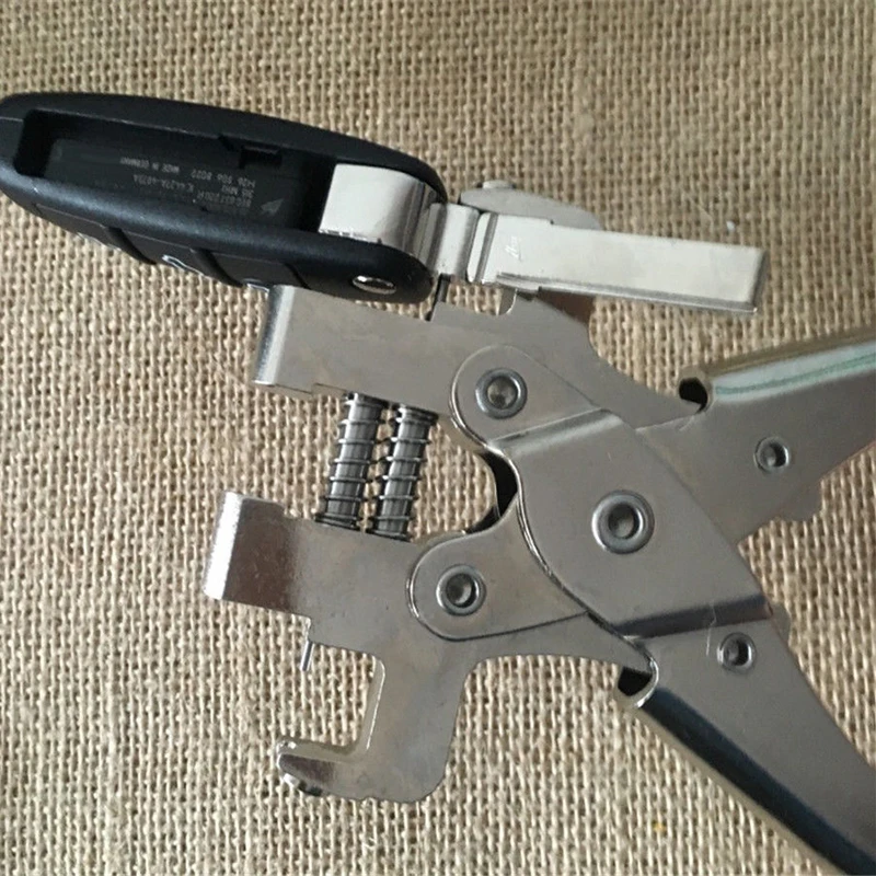 New Car Key Blade Pin Disassembling Clamp Pliers with 3 Pins Tool Kit Universal
