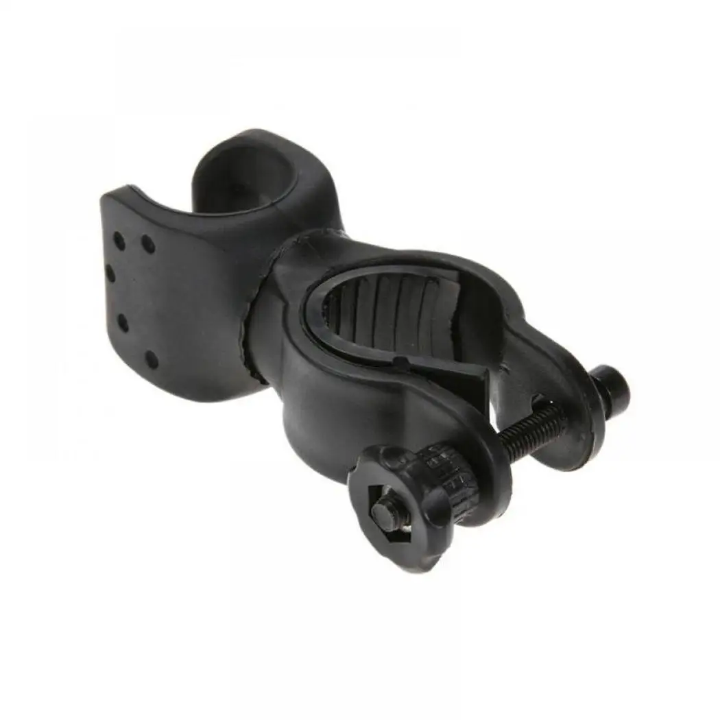 Flash Deal Rotation 360 Grip Headlight Bike Clip Flashlight Swivel Torch Head Bicycle NEW Clamp Road Black Mount Bracket Holder Lamp Light 3