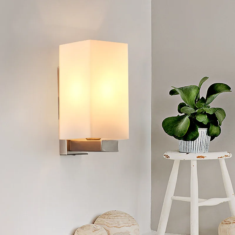 Us 28 03 36 Off Contemporary Sconce Wall Lights Gl Iron Light Fixture Modern Led Lamp Bedroom Nordic Lique Murale Aplik In Us 28 03 36 Off Contemporary Sconce Wall Lights Gl Iron Light Fixture Modern Led Lamp Bedroom Nordic Lique Murale Aplik In