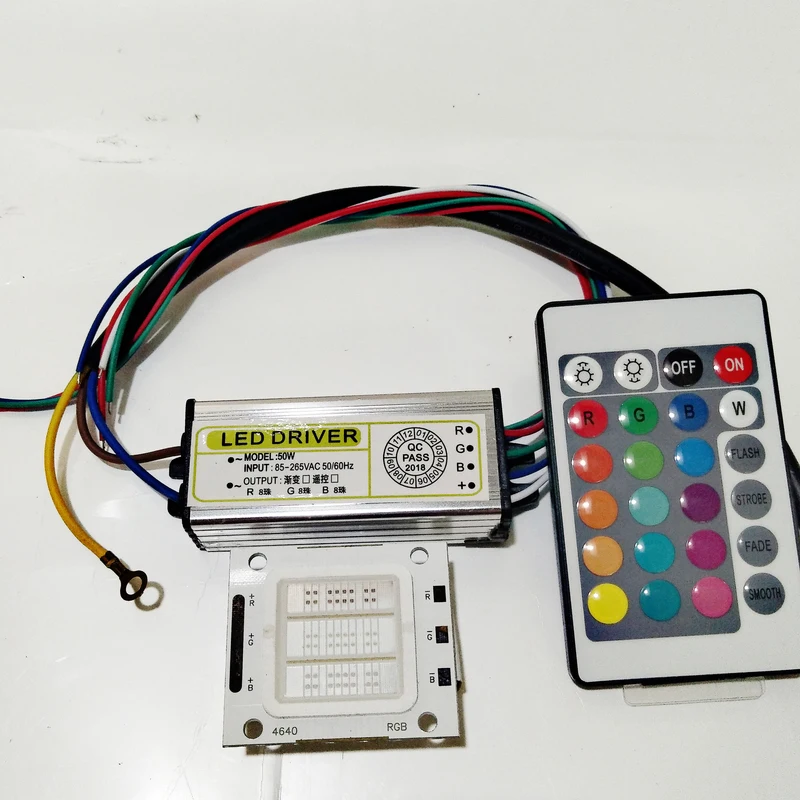 Светодиодный диодное крепление RGB + Драйвер пульт дистанционного DIY шарик 1