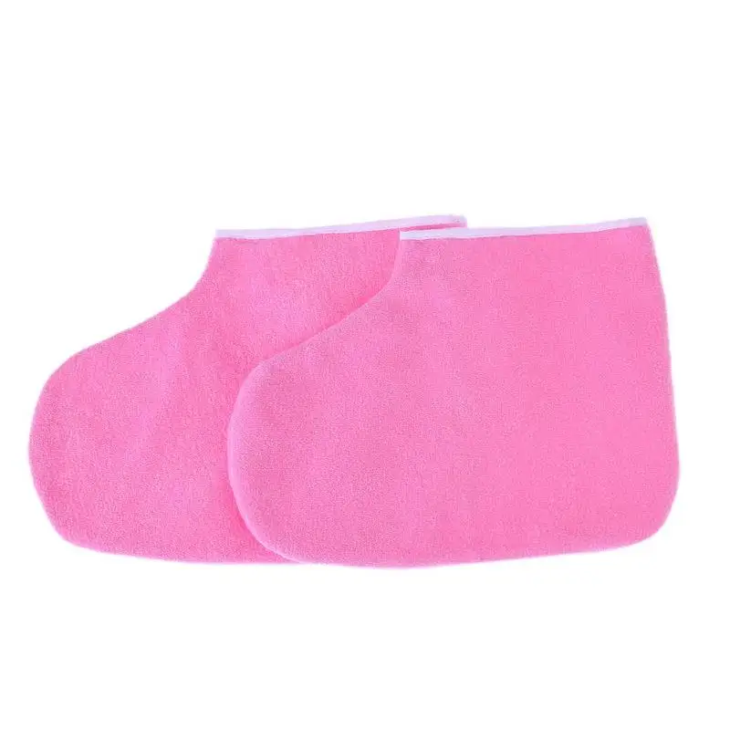 

1 Pair Paraffin Wax Protection Foot Mask Gloves Feet Skin Moisturizing Sleeve Whitening Exfoliating Beauty Socks