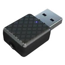 ALLOYSEED 5,0 Bluetooth передатчик приемник Мини 3,5 мм стерео беспроводной адаптер с Bluetooth для автомобиля музыка Bluetooth для ТВ