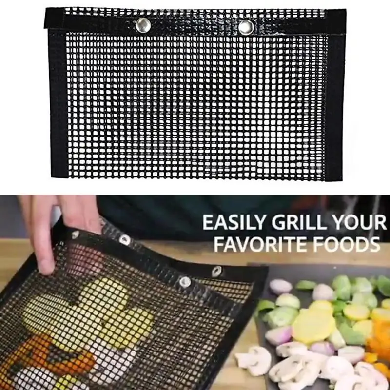 High Temperature Resistant Barbecue Mesh Mat Non Stick Barbecue Bag