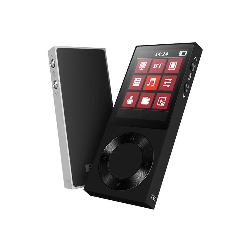 

1.8LCD Screen T6 Bluetooth MP3 Player Mini DSD Lossless Hard Solution HiFi Sound Audio Player USB3.0 Interface Woofer Full Range