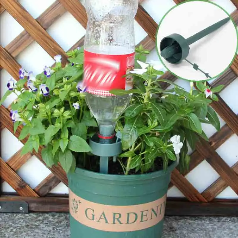 

Self Watering Lazy Flower Water Drip 1 Pcs Waterer Bottles Controller Irrigation Device DIY Automatic Seepage Moving