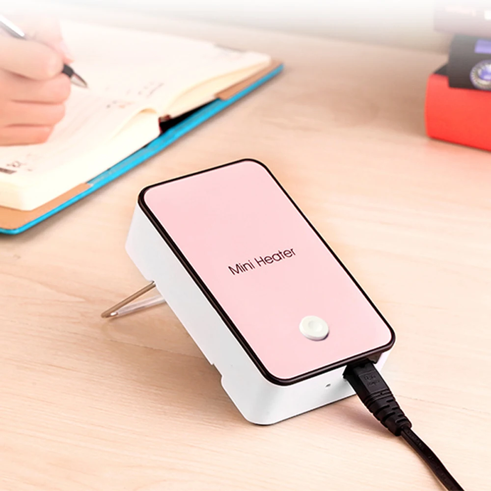 Mini Portable Fan Air Heater Stove Hand Warmers Heating Winter Keep