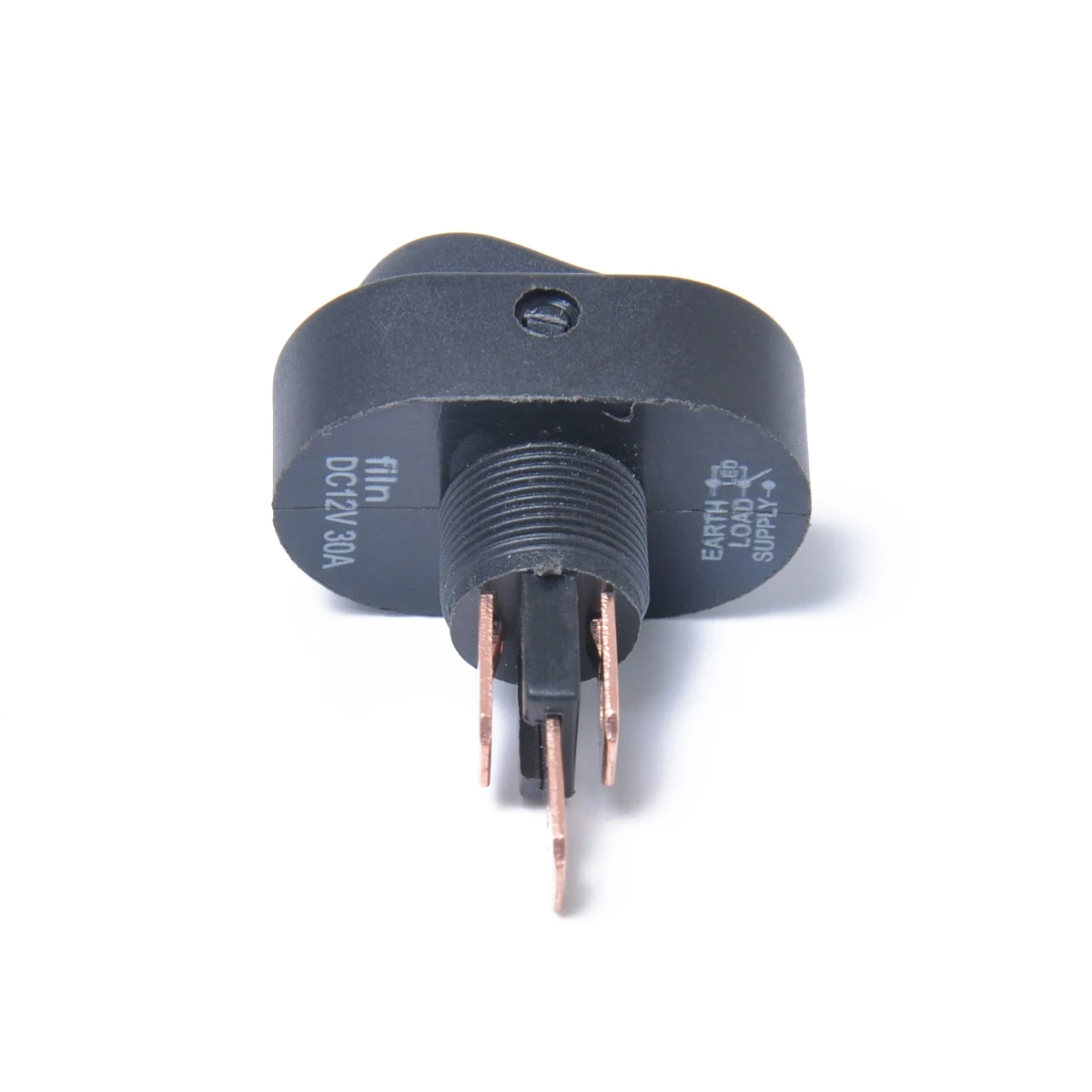 Пластиковый автомобильный кулисный переключатель 12V 3 Pin On Off (синий