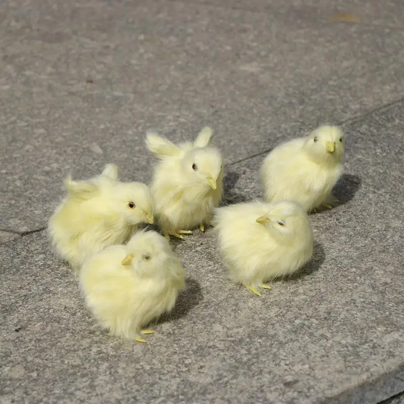  Simulated Vocal Chick Plush Toy Animal Doll Children's Teaching Static Model - 33001815042