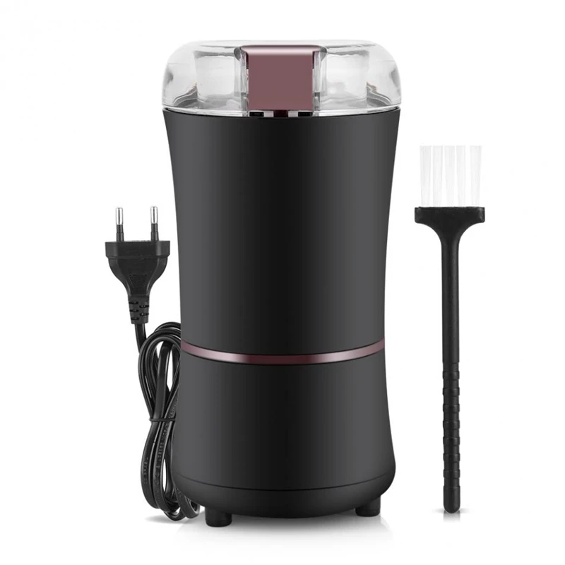 Электрическая кофемолка с вилкой европейского стандарта для фасоли специй