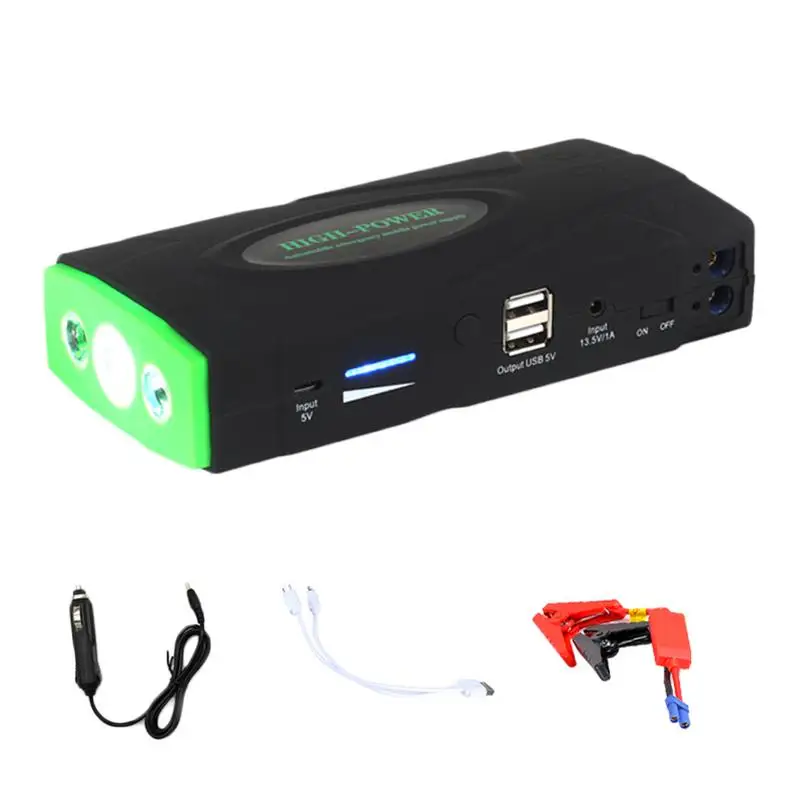 Car Jump Starter 12V Portable Power Pack Auto Battery Booster Car Jump Starter 12V Portable Power Pack Auto Battery Booster