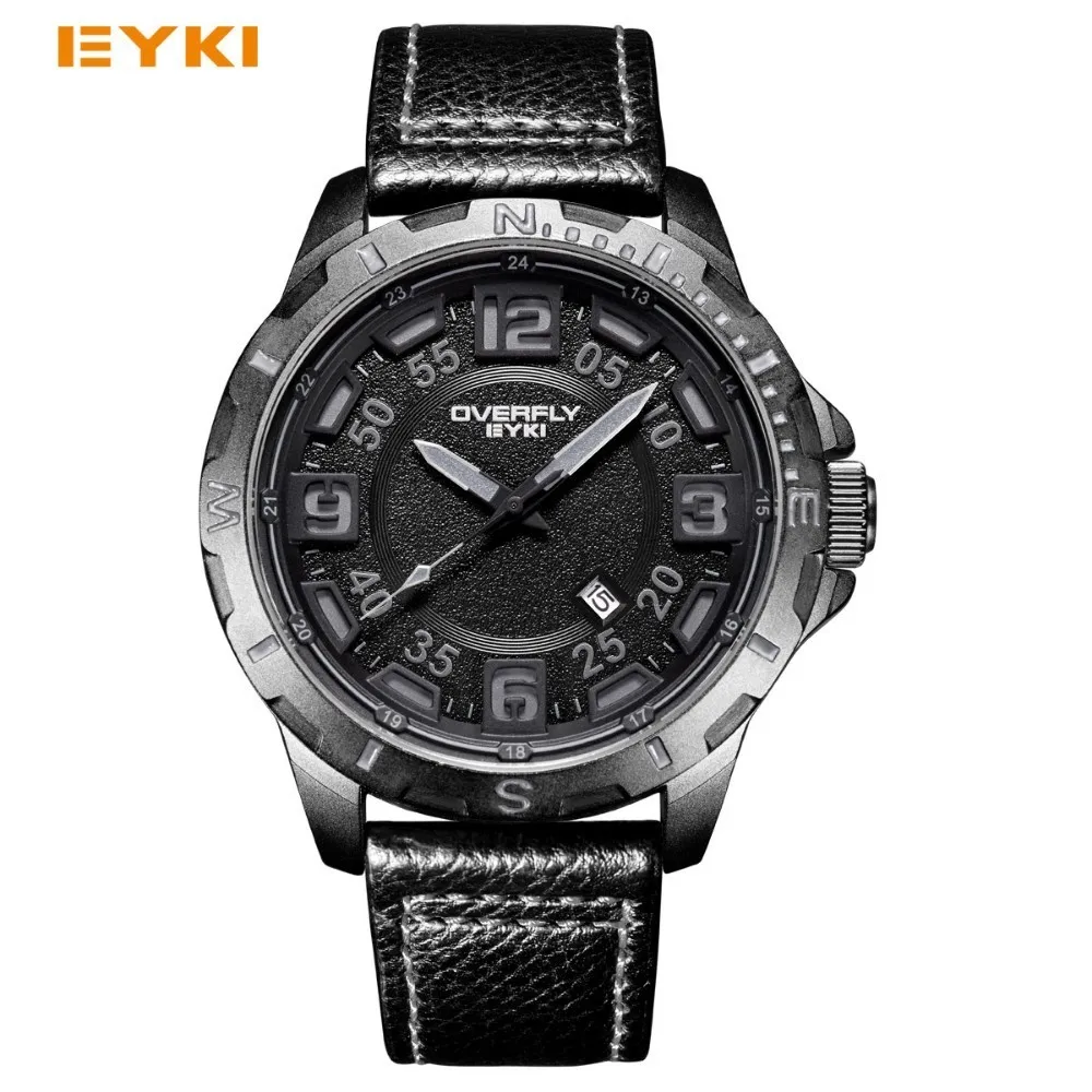

EYKI Large Stereoscopic Dial Luminous Popular Colorful Younth Men Watch Top Brand Man Watches Sport Quartz Wrist Watches For Men