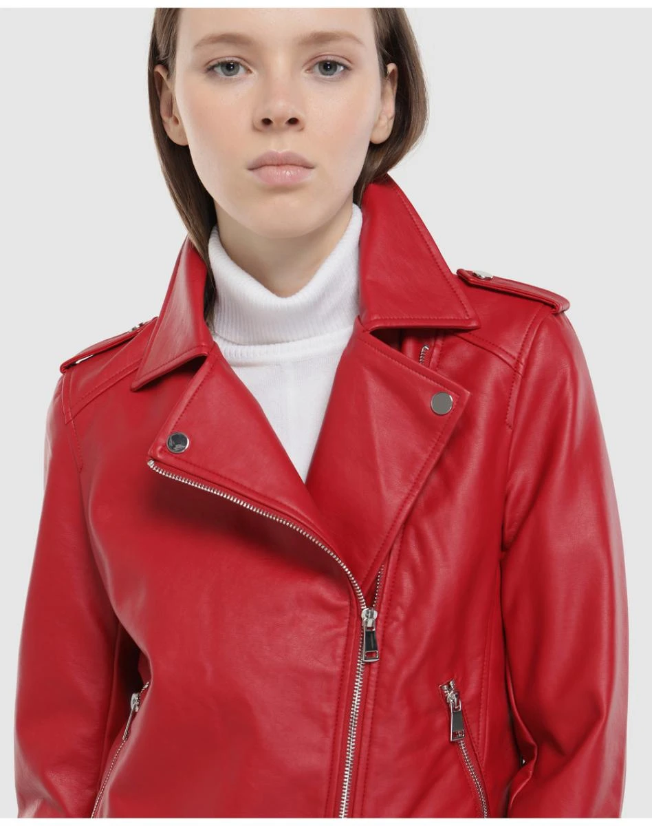 Cazadora de Fórmula roja|chaquetas básicas| -