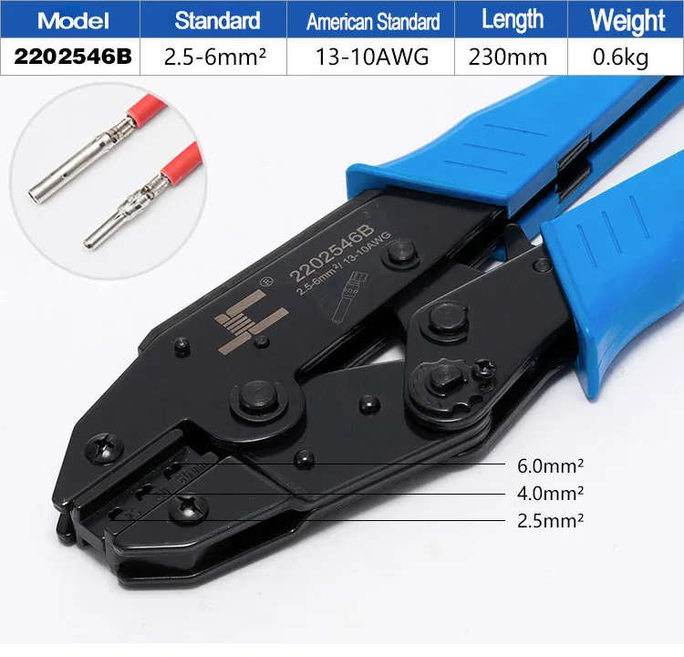 Solar Crimping tool for solar cable connector 2.5m2 4mm2 6mm2 PV Cutting tools DIY wire AWG 14 12 10 | Обустройство дома