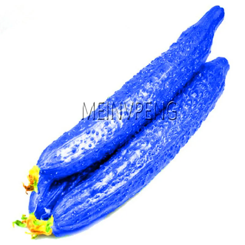 

Time-Limit!!Cucumber Bonsai100PCS Japanese Long Blue Cucumber Plant Vegetable Garden For Home NO-GMO Plantas Vegetables For Hom
