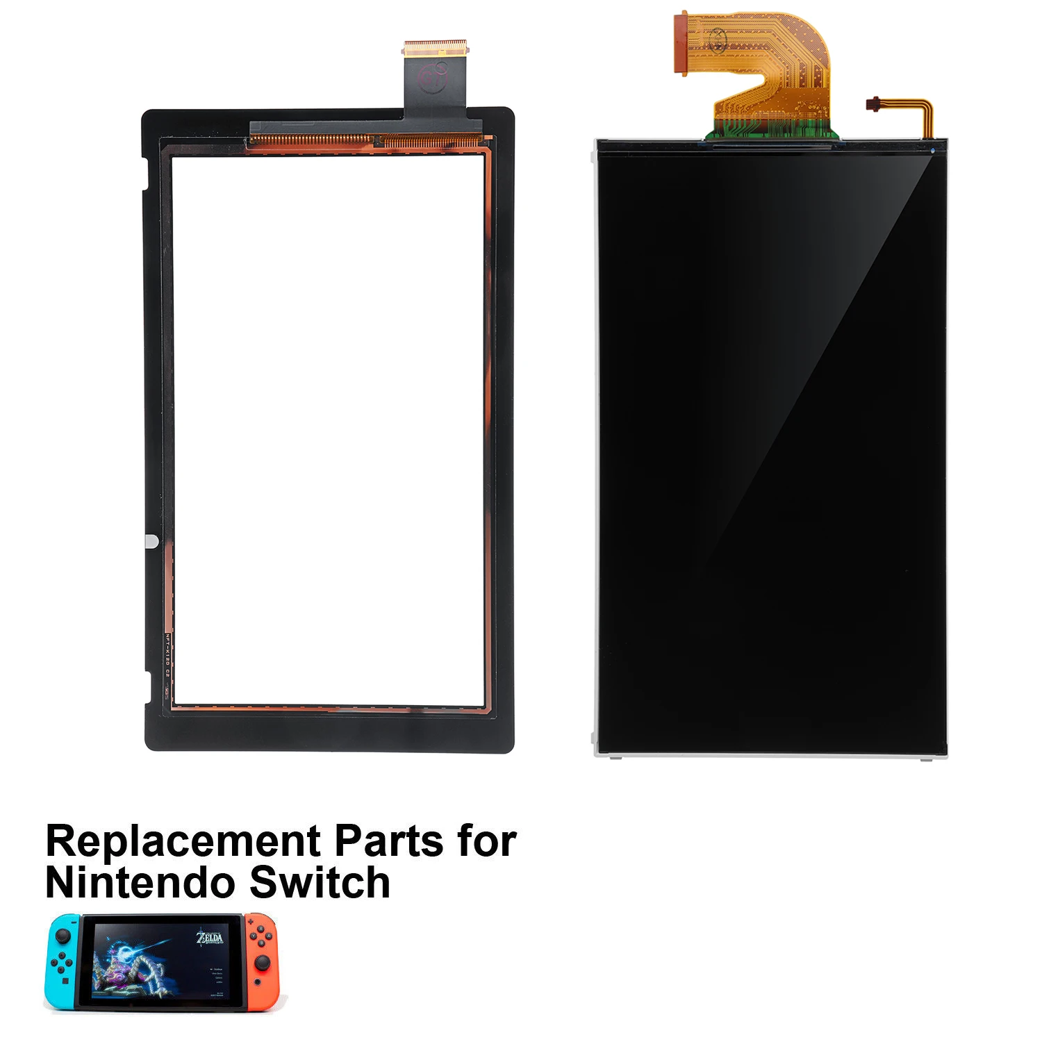 

1 PCS Front Outer Lens LCD for Touch Screen Digitizer Replacement Part For Switch NS LCD for Touch Screen Digitizer
