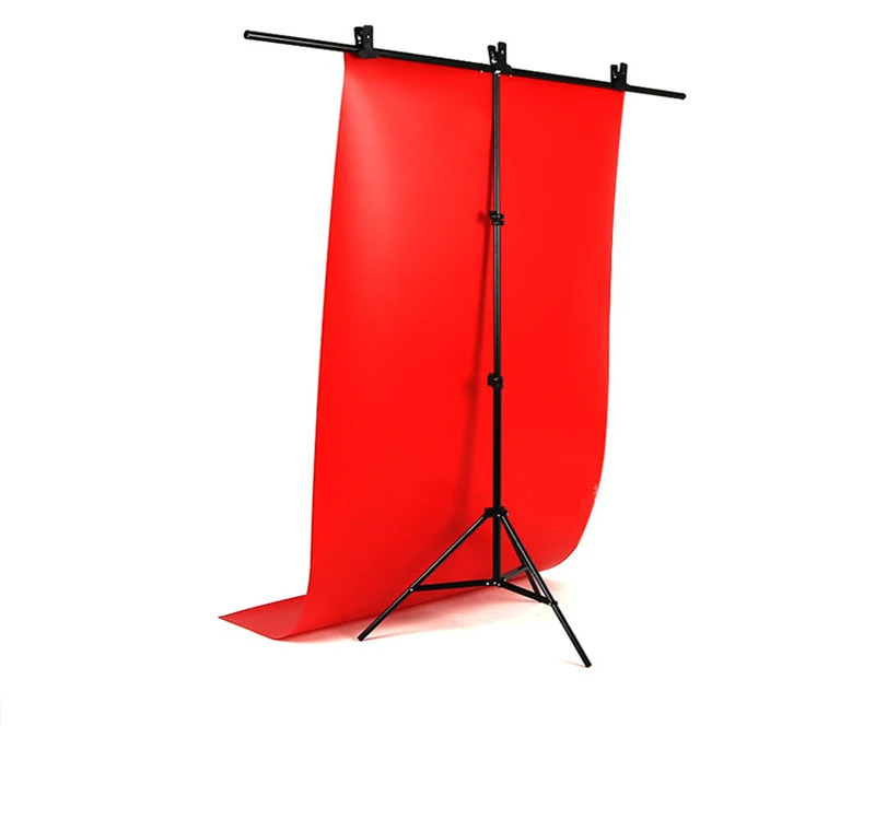 

T-shaped Background Frame Photography Background Board Bracket Support PVC Soft Paper Stand System for Photo Studio Accessories
