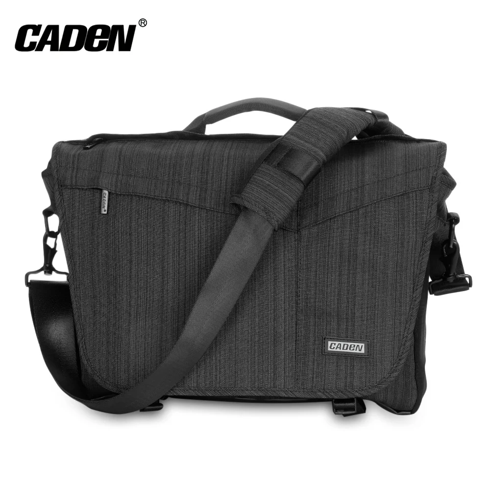 Caden K11-S нейлон Камера сумка-мессенджер с вынимаемый органайзер для объективной