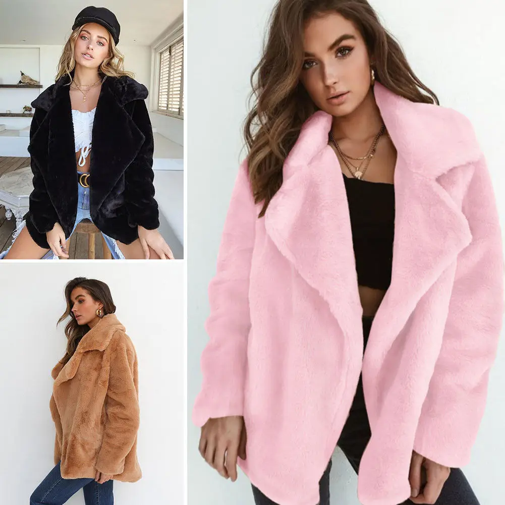 

Women Fashion Long Sleeve Coat Jackets Winter Ladies Sweater Open stitch Cardigan Outwear Hot