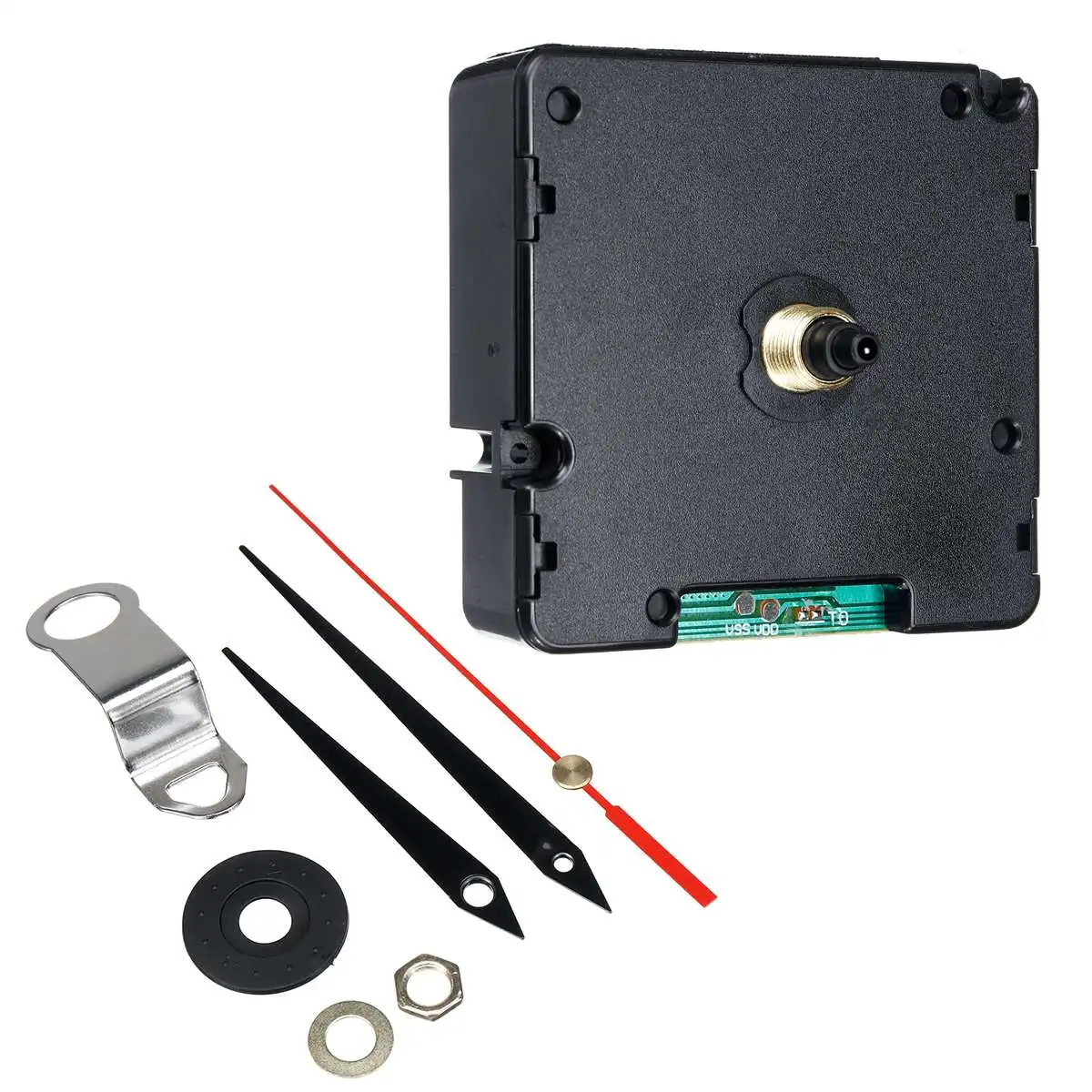 

HR9312 Mode DIY Quartz Clock Movement Radio Controlled with Hour Minute Second Hand Replace Repair Parts Kit