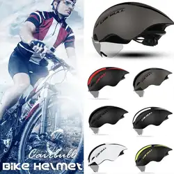 2019 велосипедный шлем пневматический TT Road горный гоночный Езда мужчины в литой безопасности MTB велосипедный шлем объектив очки 56-61 см