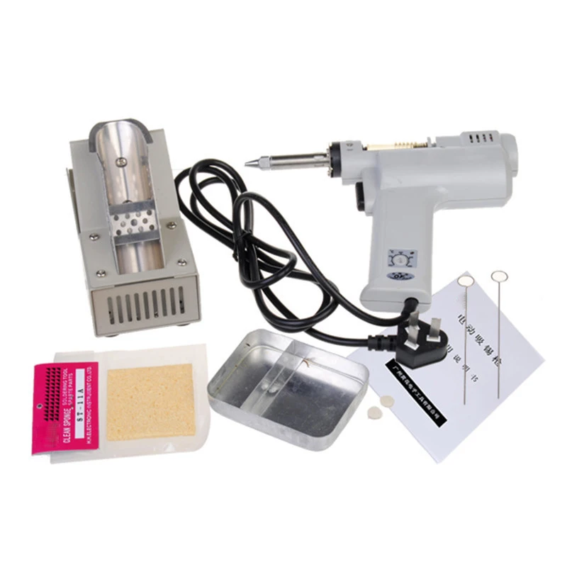 

High Quality 220V Desoldering Guns Electric Absorb Guns S-993A Electric Vacuum Desoldering Pump Solder Sucker Guns 100W