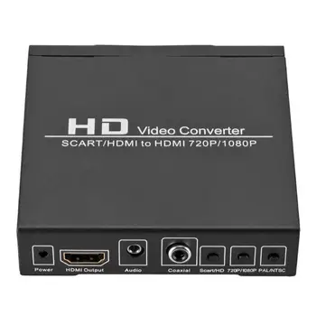 

SCART HDMI to HDMI Converter HD 720P/1080P Digital Video Converter Adapter for HDTV HD Projector