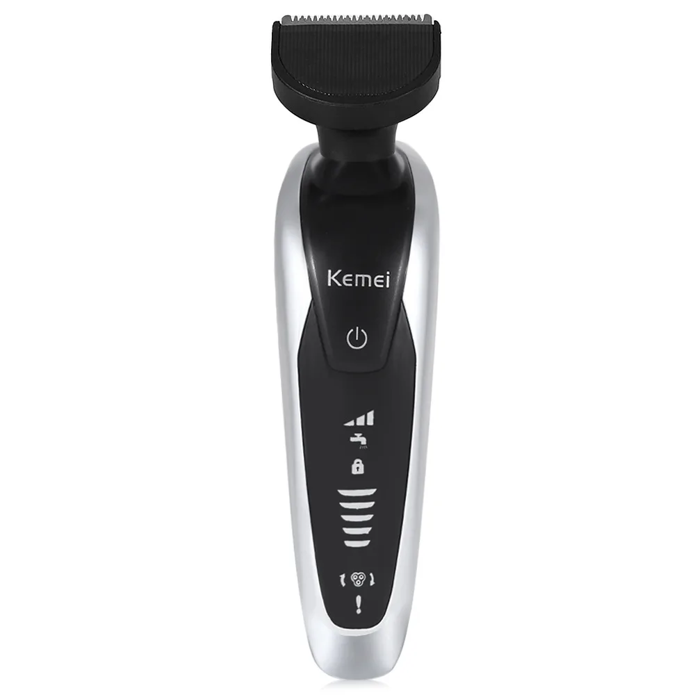 Kemei Km 8867 7 в 1 Мужская 3D электробритва многофункциональный триммер для бороды