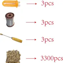 Пчелиный инструментарий медный глаз и проволока из нержавеющей стали гнездо рамка специальное руководство embeider крепеж для пчеловодства инструменты