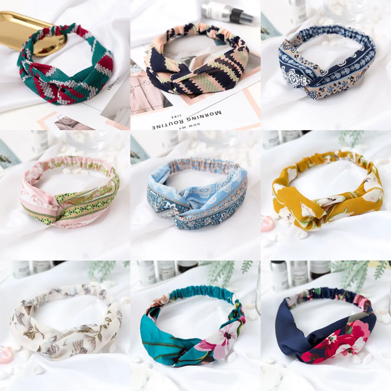 

Ladies Sports Fabric Hair Band Headband Headband Yoga Hair Accessories