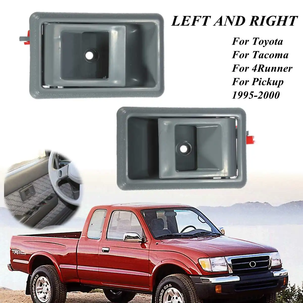 TO1353105 TO1352105 Передняя левая правая внутренняя ручка двери для Toyota Tacoma 4Runner Pickup 1995 2000