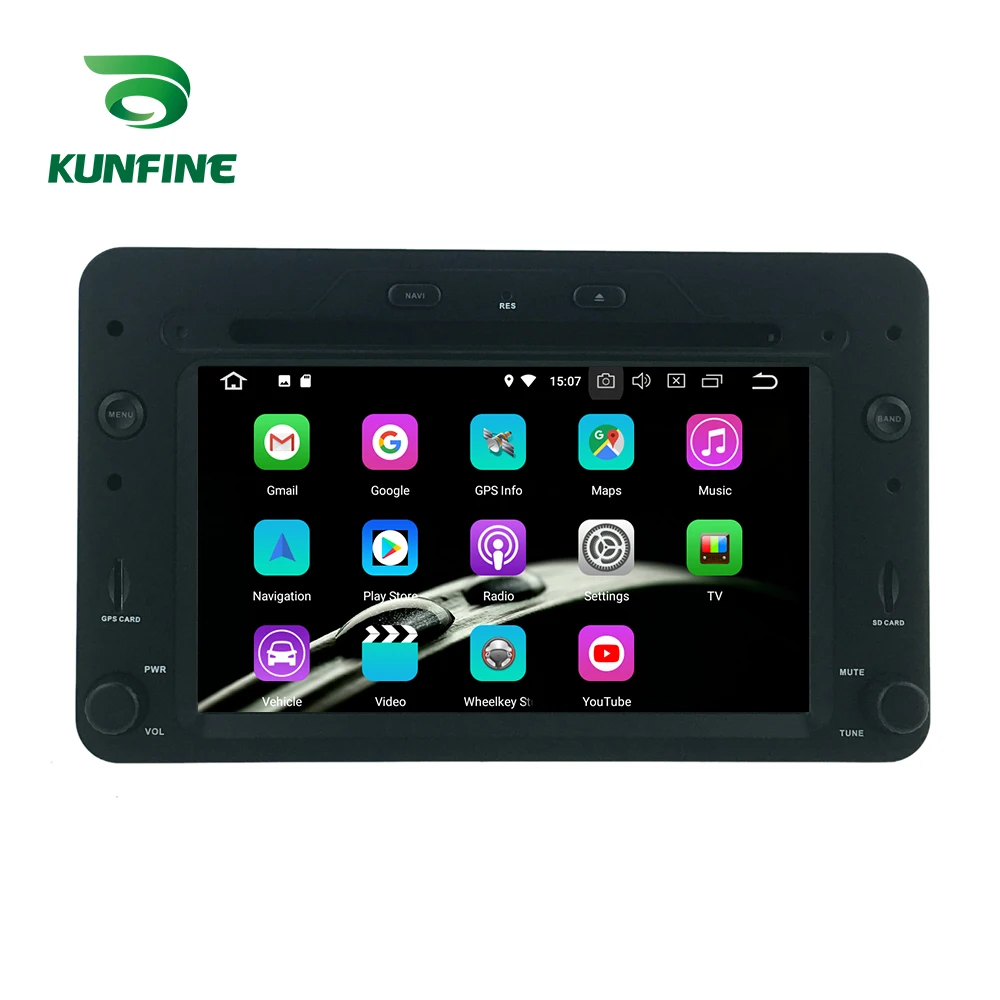 Cheap Android 9.0 Core PX6 A72 Ram 4G Rom 64G Car DVD GPS Multimedia Player Car Stereo For Alfa Romeo Spider 2006  radio headunit 1