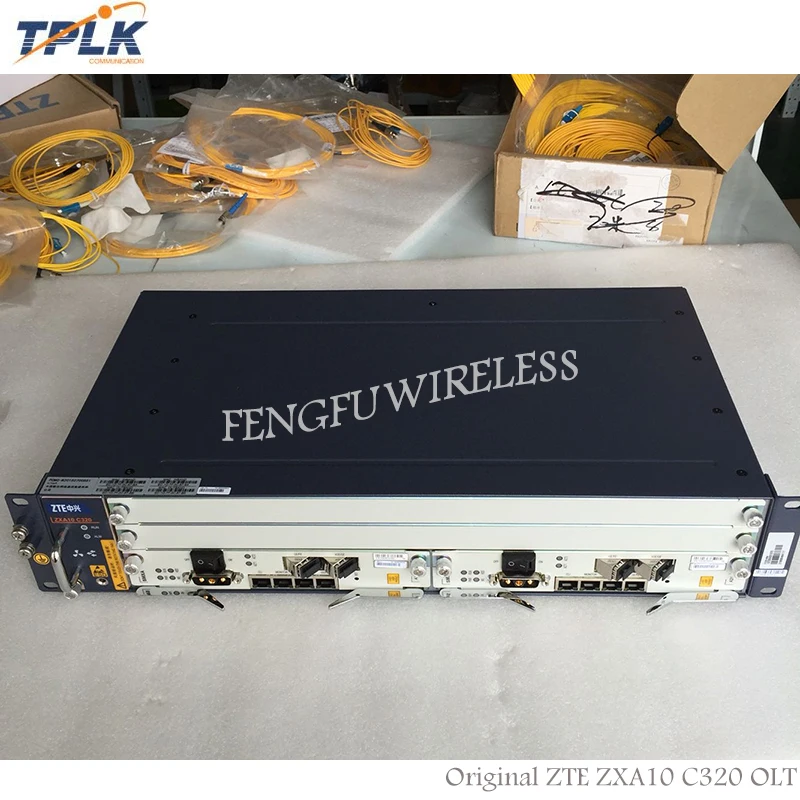 Лидер продаж 2019 1000 м GPON OLT ZTE C320 SMXA/1 карта * 1 шт. с PRAM Блок питания переменного и