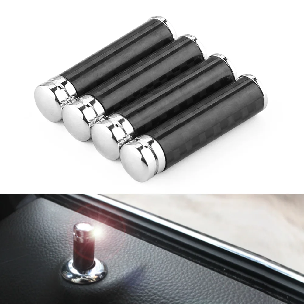 4 Pieces/set Car Lift Button Door Lock Knob Pin Cover For All Models