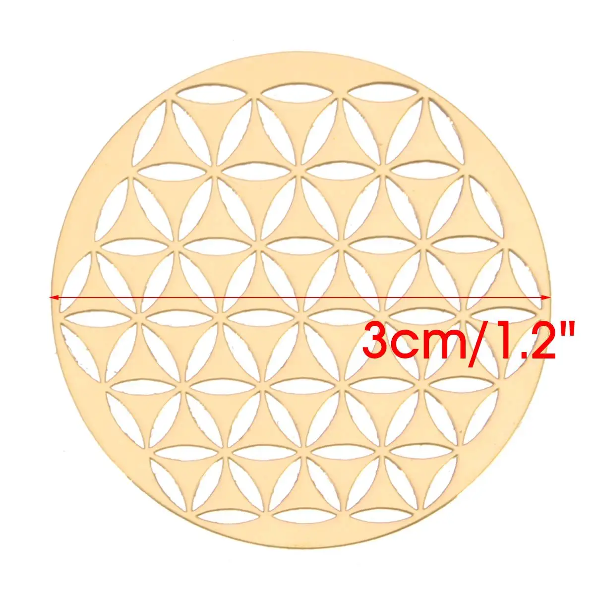 4pcs FLOWER OF LIFE gold Sticker Classic Round metal Sticker Phone Album Diary Decoration DIY Sticker Girl Kids Gift Quartz