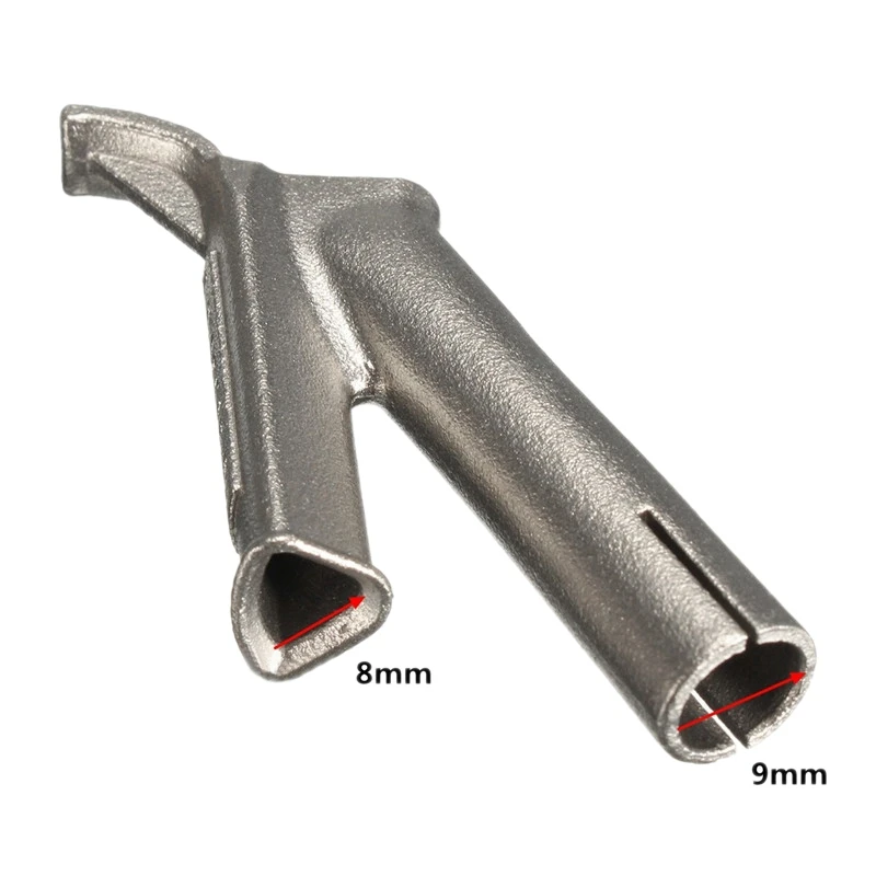 1Pc 8Mm Triple-Cornered Welding Mouth Nozzles Trilateral Speed Nozzle Tip For Leister Plastic