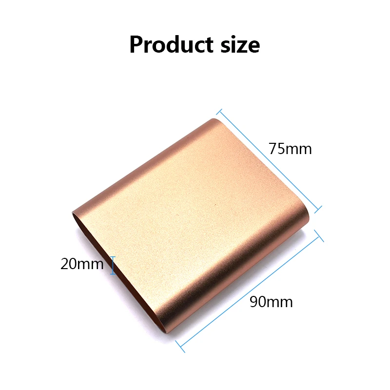 الملونة أشدها حرارة العالمي USB 4X18650 شاحن بطارية DIY قوة البنك مربع حقيبة أدوات الهاتف المحمول شواحن بطاريات غير مدرجة