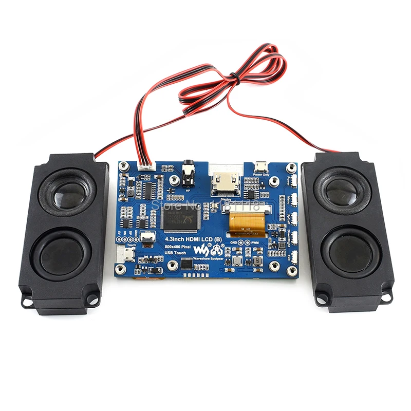 Raspberry pi Tela de Toque Capacitiva Ips 800x480 4.3 Polegada Usb Compatível com Hdmi - Imagem 5