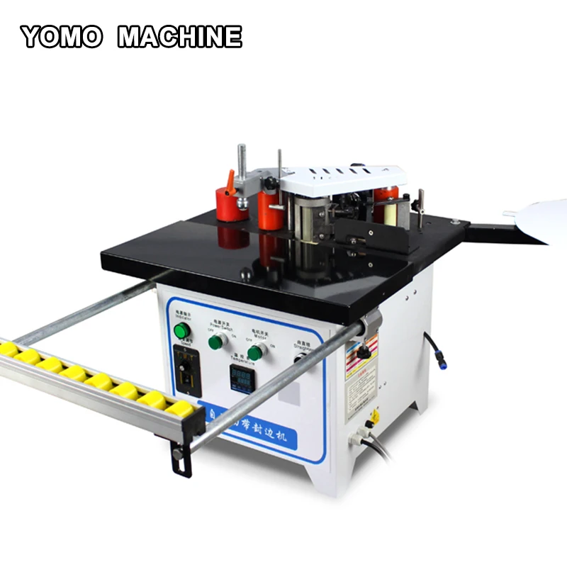 

New generation manual edge bander Straight/curve arc-shaped banding portable edge banding Machine woodworking pvc cut itself