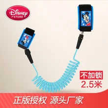 Disney мультфильм Anti потерянный соединитель на запястье поводок для ребенка ходунки ремень безопасности браслет поводок веревки регулируемый поводок