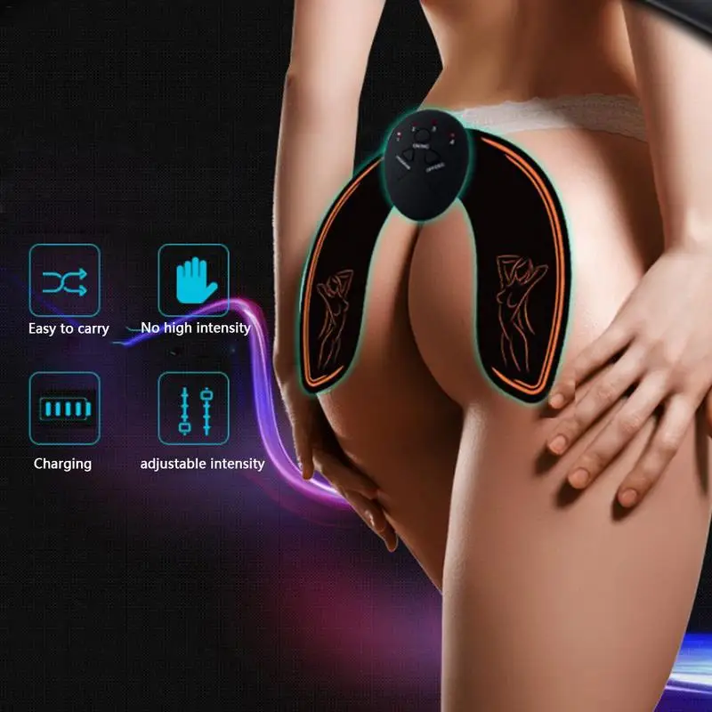 

EMS Wireless Smart Hips Trainer Buttocks Butt Muscle Electro Stimulator Intelligent Vibration Massage Sport Fitness Equipment